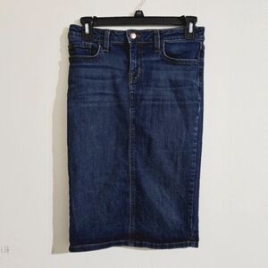 Seven Two Denim Jean Skirt